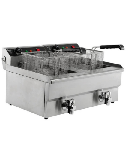 Dubbele frituur, 380 Volt - Logé Verhuur